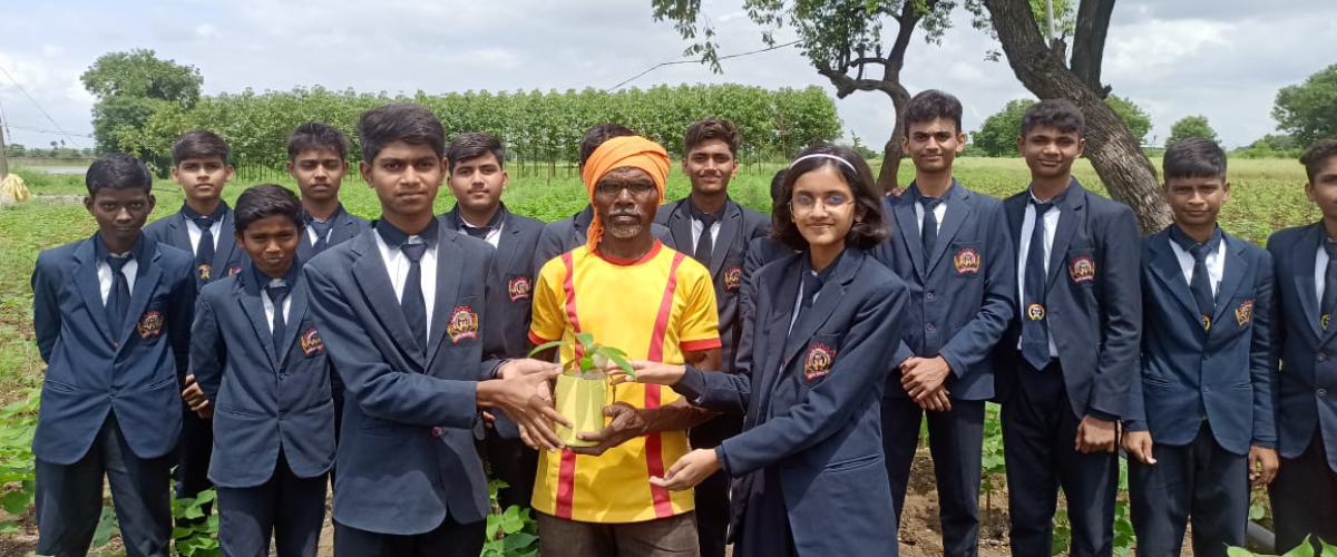 Tree Plantation Drive by Students