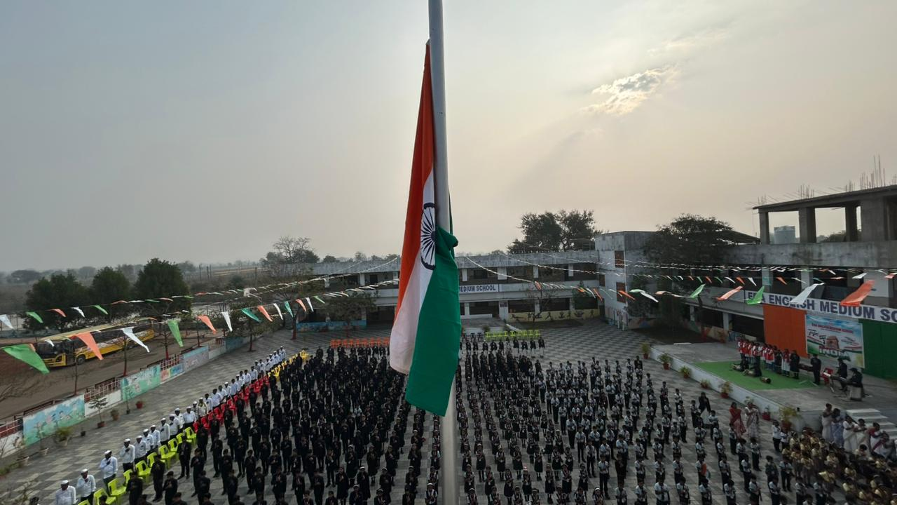 77th Republic Day Celebrated at Era English Medium School